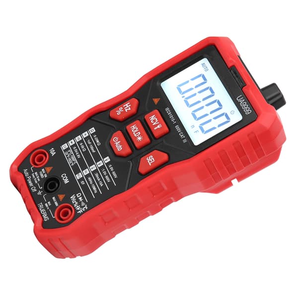 UA9999 Digital Multimeter Noggrann AC/DC Voltmeter Kapacitans Resistans Ohm Testare