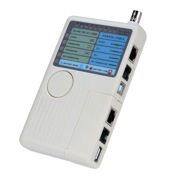 RJ45 / RJ11 / USB / BNC Netværkstester LAN Kabelsporer Detektor
