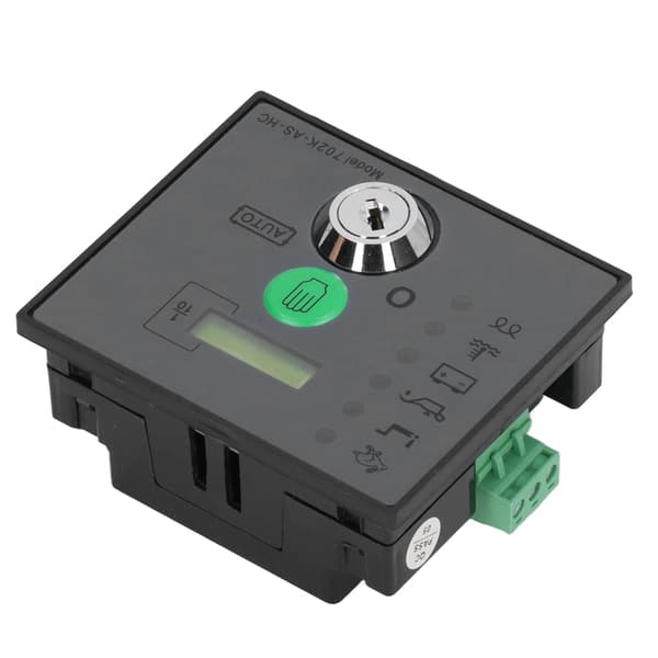 Genset Auto Start Controller Unit 8-35VDC, LCD Display LED Light, Generator Control Module