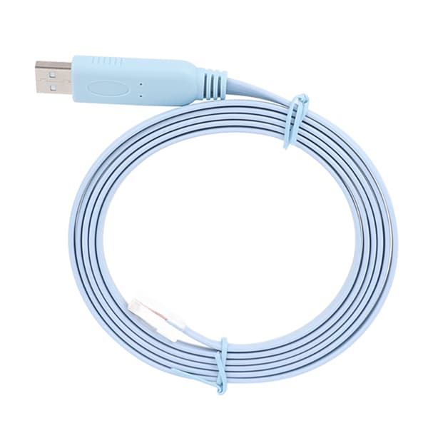USB til RJ45 konsolkabel 1,8 m højhastigheds holdbart kobber Plug and Play USB til RJ45 seriekabel til computerrouter