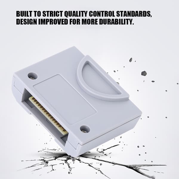 256Kb Erstatningshukommelseskort til Nintendo N64 Spillekonsol Controller Plug and Play