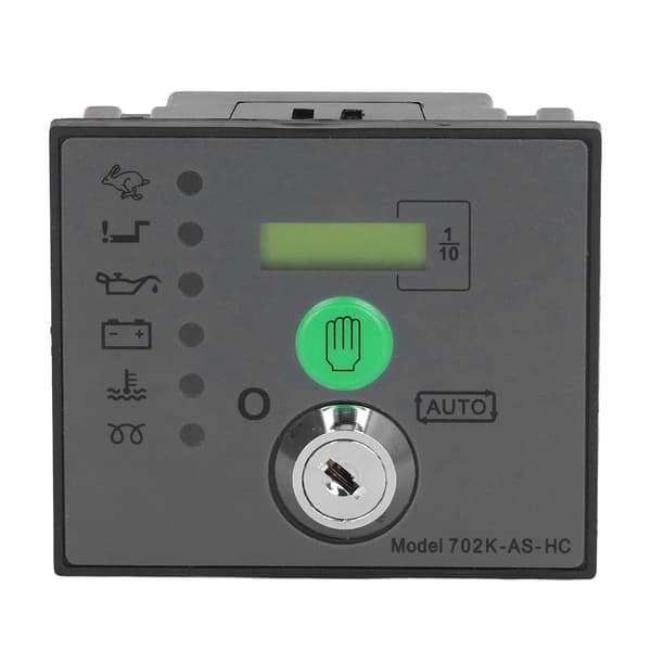 Genset Auto Start Controller Unit 8-35VDC, LCD Display LED Light, Generator Control Module