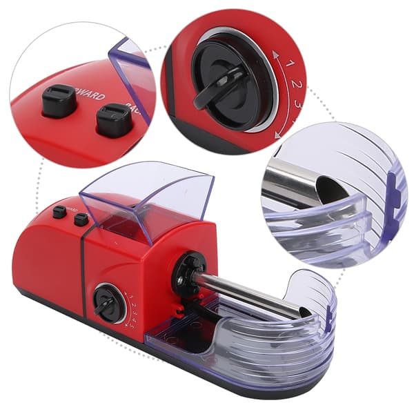 Elektrisk cigarettinjektionsmaskin Auto Roller Maker 100-240V EU-kontakt