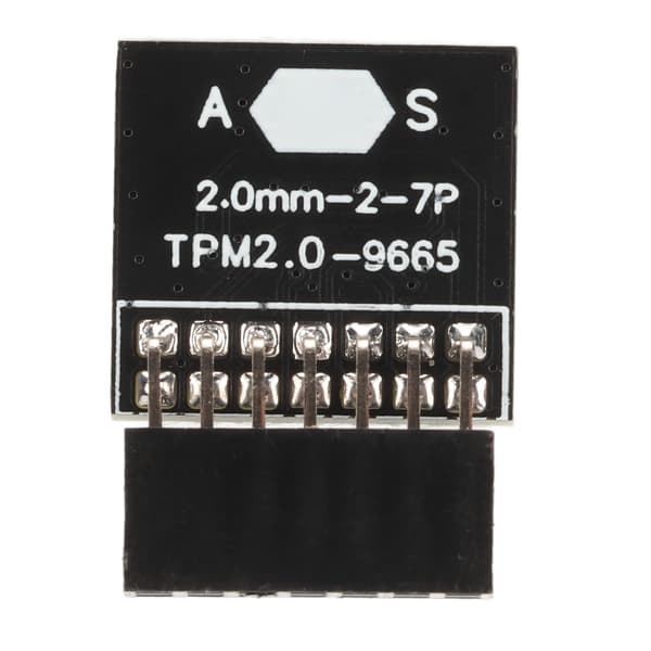 TPM 2.0-modul TPM-chip 14-stift 2x7P säkerhetsmodul för ASUS för Win11 plattformsskyddsmodul