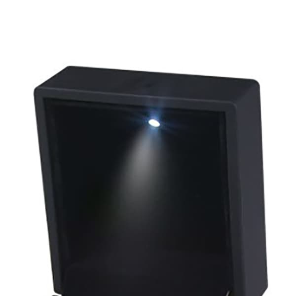 Svart LED-ringask Premium förslagspresentförvaringsfodral