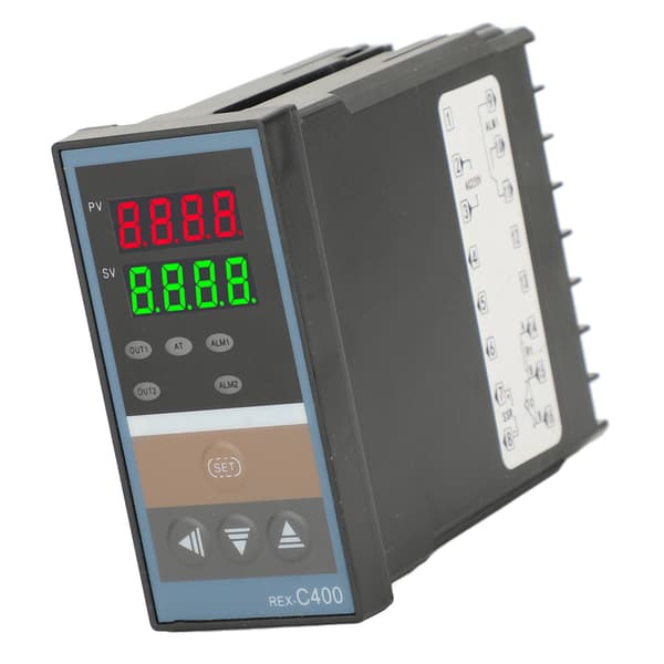 Digital PID-termostatregulator, exakt 220VAC SSR-relä, LED-display, exakt temperaturreglering