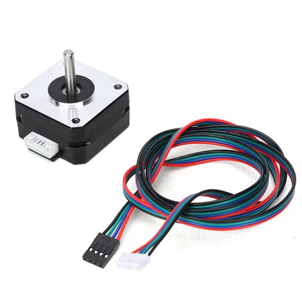 Nema 17 Stepmotor 2 Faser 1,8° DC 4,1V Motor Passer til Ekstruder