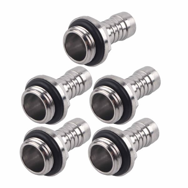 6 STK PC Vandkøling TwoTouch Fitting G1/4 Gevind Barb Stik til Rør 9.2mm