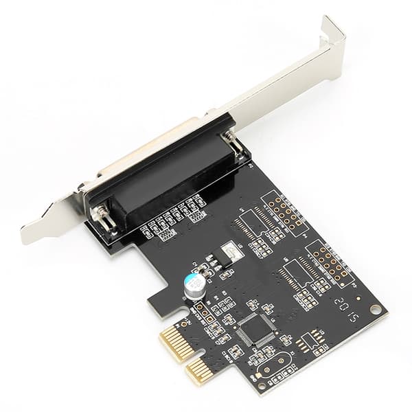 PCIE til parallelportkort Printport LPT PCI-E LPT printerkortadapter DB25