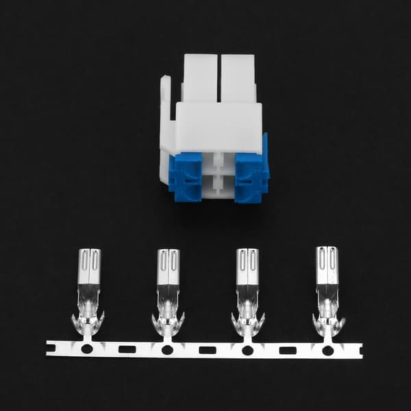 4-bens radiostrømkabelstik til IC-7000 IC-7600/FT-450 TS-480