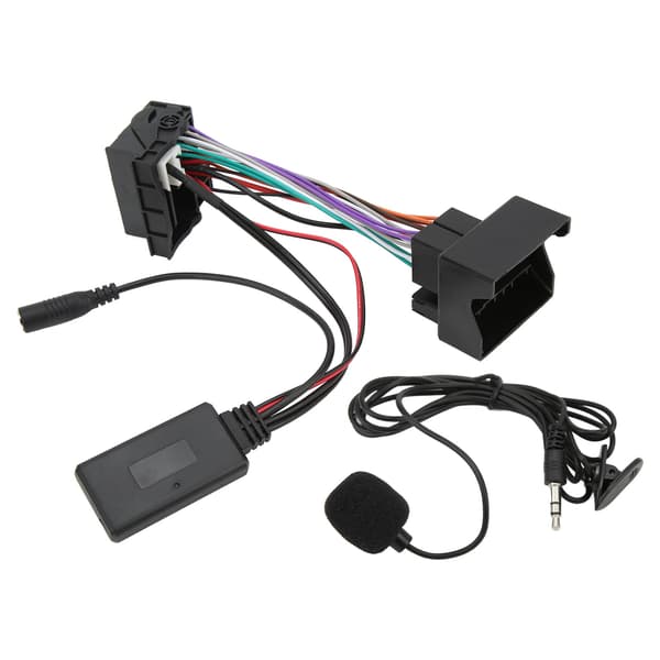 Bluetooth 5.0 AUX-in kabel bilstereo lydadapter erstatning for RCD310 RCD510 RNS510 med strømkabel