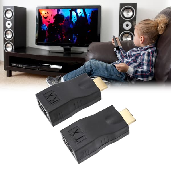 High Definition Multimedia Interface–RJ45-sovitinlaajennin verkkoliitin Cat5e Cat6