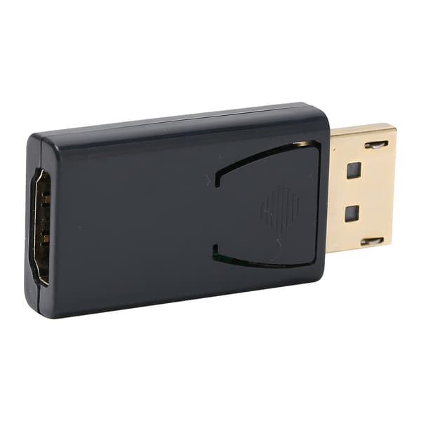 4K DP han til HD Multimedia Interface hun adapter 1.4V forgyldt konverter sort