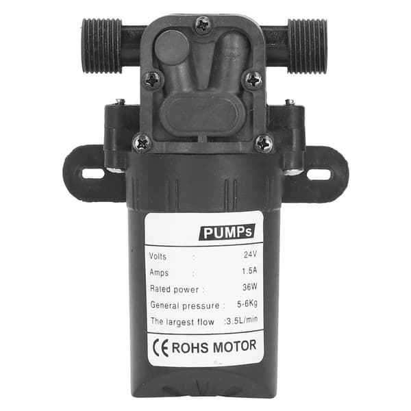 1/2\" DC24V Membranvattenpump 36W Självsugande, 1.2 GPM