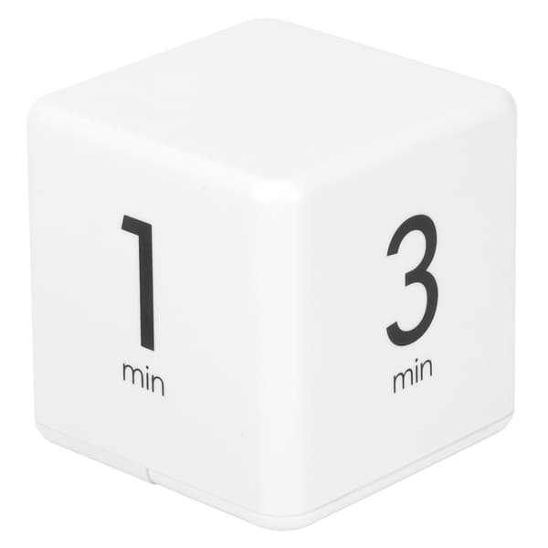 Tyngdekraftssensor Terning Timer Display Tidsstyring til Hjemmekøkken Skolekontor 1-3-5-10 Minutter