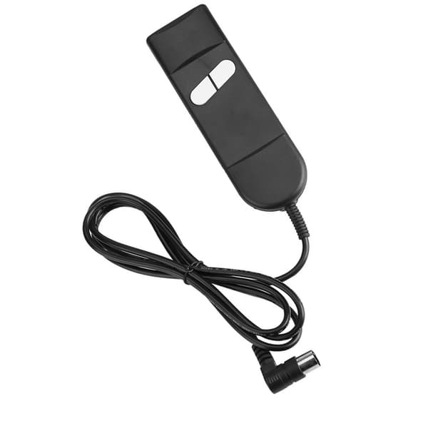 Multifunktionel 2-knaps 5-bens stik håndkontrol til løftestole elektrisk hvilestol