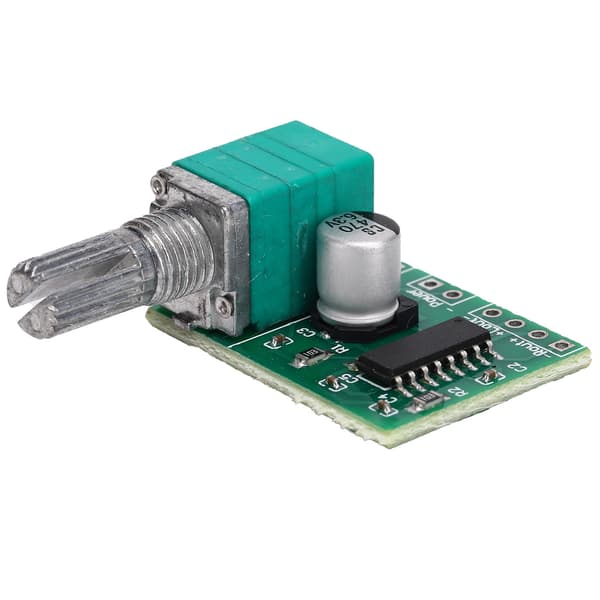 PAM8403 5V Mini Digital Effektforstærkerkortmodul med Switch USB-drevet 3W+3W