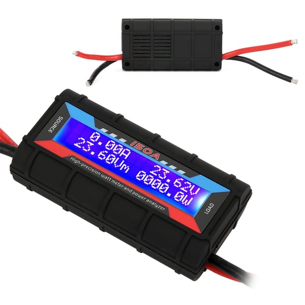 Wattmätare Strömanalysator LCD Digital Voltmeter Amperemeter 150A RC Flygplanstestare