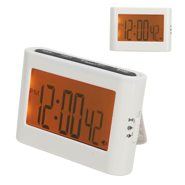 Digital Timer Nedtælling Op Baglys Vibration Lyd Blitzalarm med Stativ Magnetisk Bagside Elektronisk Timer til Køkken Grå