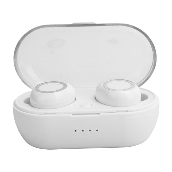 Y50 Trådløs Bluetooth-øretelefon Bluetooth-ørepropper Stereo-hovedtelefon Bluetooth 5.0-headset Hvid