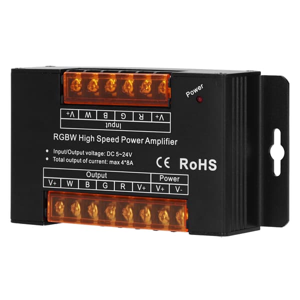RGB Signal Repeater til LED Strip Controller DC5V-24V 0,1-100% Hjemmebelysning