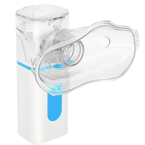 Ultralyd Bærbar Medicin Inhalator Atomizer til Børn og Voksne, Blå