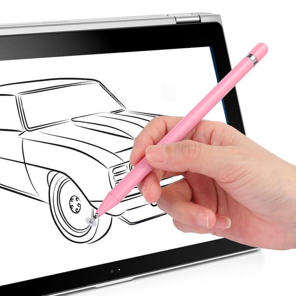Skærm Touch Pen Tablet Stylus Tegning Kapacitiv Blyant Universal til Android/iOS Smartphone Tablet Pink
