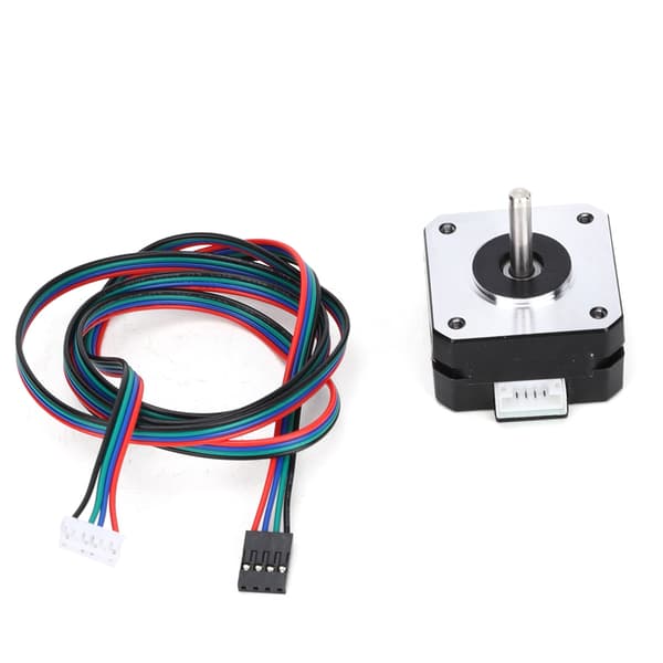 Nema 17 Stepmotor 2 Faser 1,8° DC 4,1V Motor Passer til Ekstruder