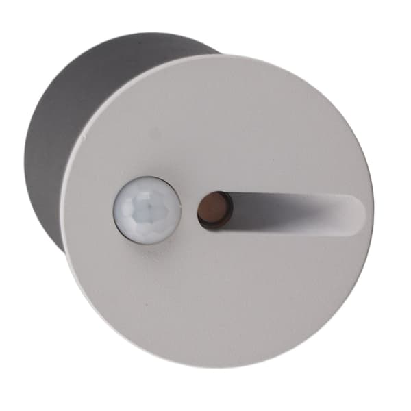 LED-trinlys op til 3 m sensor IP65 vandtæt aluminium 3000K udendørs trappelys til baghave 110-240V