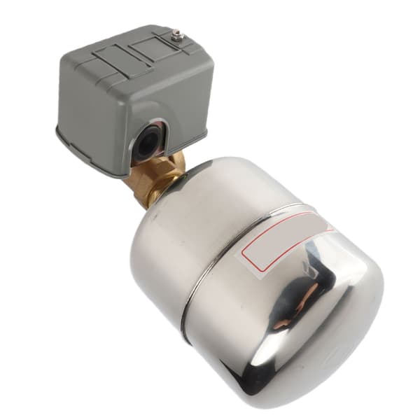 110V-230V Trycktank Vattenpumpstyrenhet i Rostfritt Stål med Koppar Backventilssats