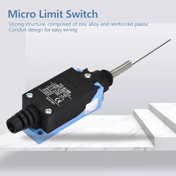 Vedenpitävä hetkellinen rajakytkin TZ-8169 Micro Auto Reset 1KPL