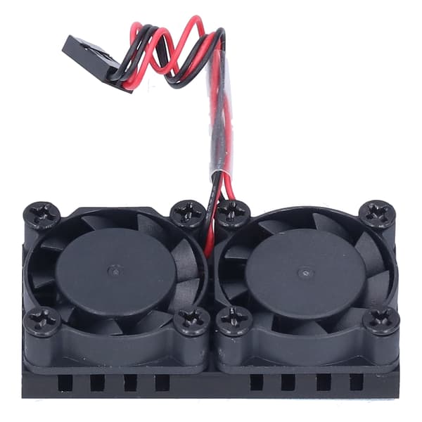 Køleventilatorer til Raspberry Pi køleplade køleradiator ABS lav støj til 3B 3B+ 4 4B