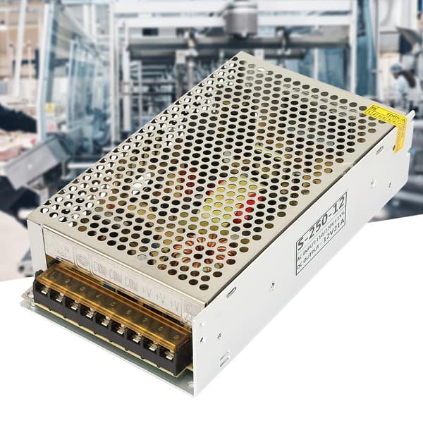S-250W-12 DC 12V 21A LED-strømforsyningsdriveradapter til industrielt udstyr