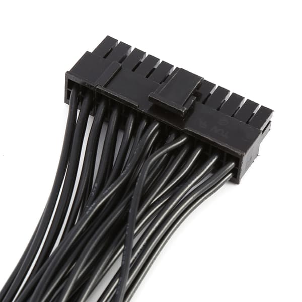 24Pin Mining Dual PSU Adapter ATX Strømforsyningskabelstik til Mining 30cm 20+4pin