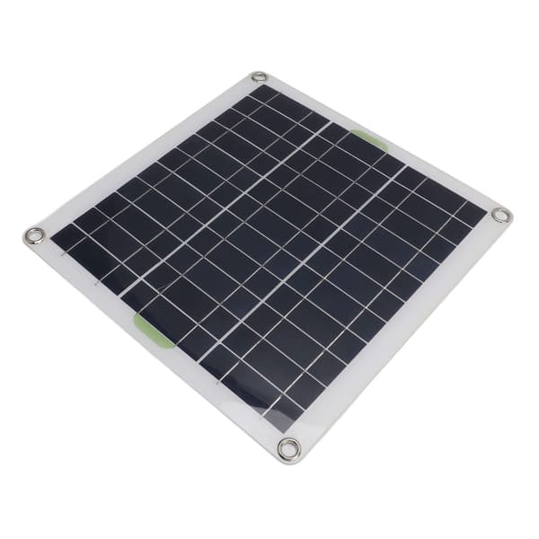 200W solpanelsæt med blå controller OBD-stik effektiv hurtig opladning til camping udendørs rejser