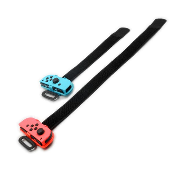 Justerbart elastisk sportsdansearmbånd og benrem til Switch Joy Con spiltilbehør
