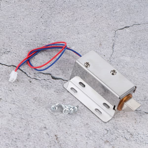 DC 12V Mini Elektrisk Magnetlås Sæt Hardware til Skab Skuffe Dør Vindue