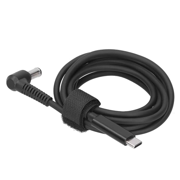 Laddningskabel TypC-gränssnitt Datorströmadapterkabel DC6.0 x 1.4MM Hane Armbåge