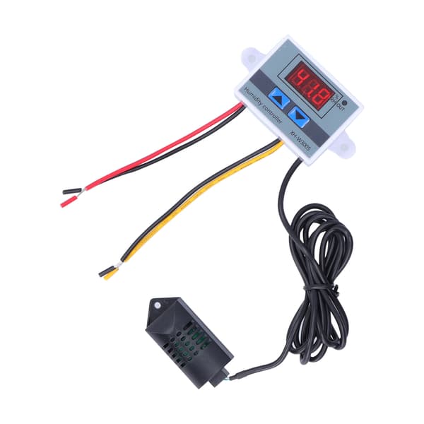 Fuktighetsregulator Mikrodatordigital Termostatsensor för växthus svampodling