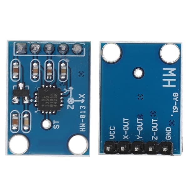 ADXL335 3-akset analog udgangsaccelerometermodul vinkeltransducer til Arduino (svejset)
