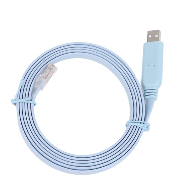 USB til RJ45 konsolkabel 1,8 m højhastigheds holdbart kobber Plug and Play USB til RJ45 seriekabel til computerrouter