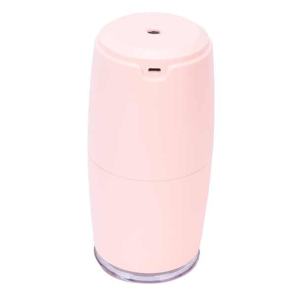 Luftfuktare USB Stor Kapacitet Tyst Liten Aromaterapi Atomizer för Bil Skrivbord Sovrum Kontor (Rosa)