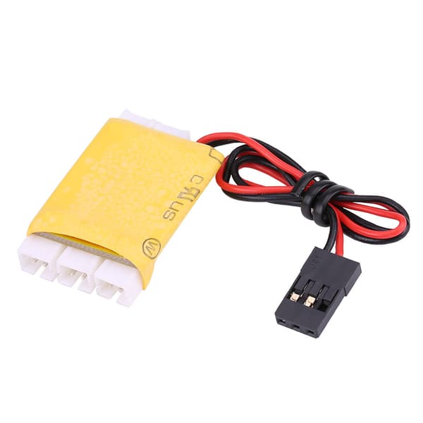 8 LED-belysningssystem Kit Simulering Blinkande Lampor för RC Flygplan Helikopter