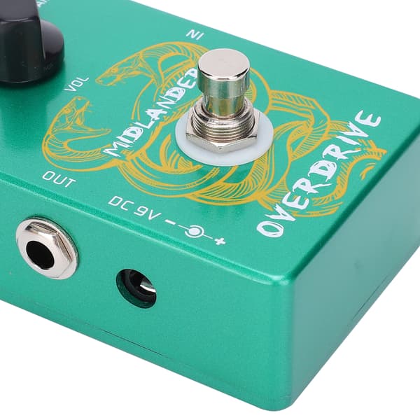 Overdrive Pedal Elgitarr True Bypass Effekt Musikinstrument Tillbehör
