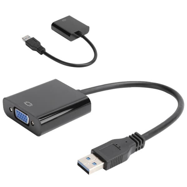 USB 3.0 til VGA-adapterkabel 1920x1080 Audio Video Converter 5.0Gbps til Windows 7/8/10