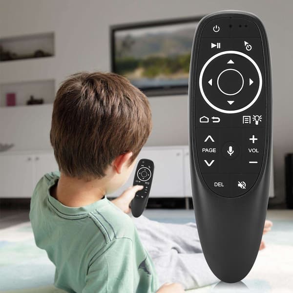 2.4G USB Trådlös Air Remote Mus Röst Infraröd Kontroll för Android/Windows