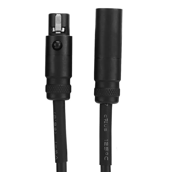 3-bens Mini XLR han til hun lydforbindelseskabel til videokamera DSLR-kamera mikrofoninterfaceforbindelse 2M