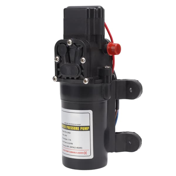Vattentrycksmembranpump Självsugande Membranpump Högtrycksvattenpump för Utomhusbruk RL 2402 24V