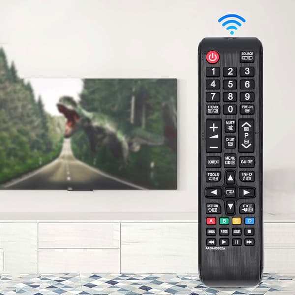 Fjärrkontroll TV-kontroll passar för Samsung AA59‑00602A LCD LED-TV