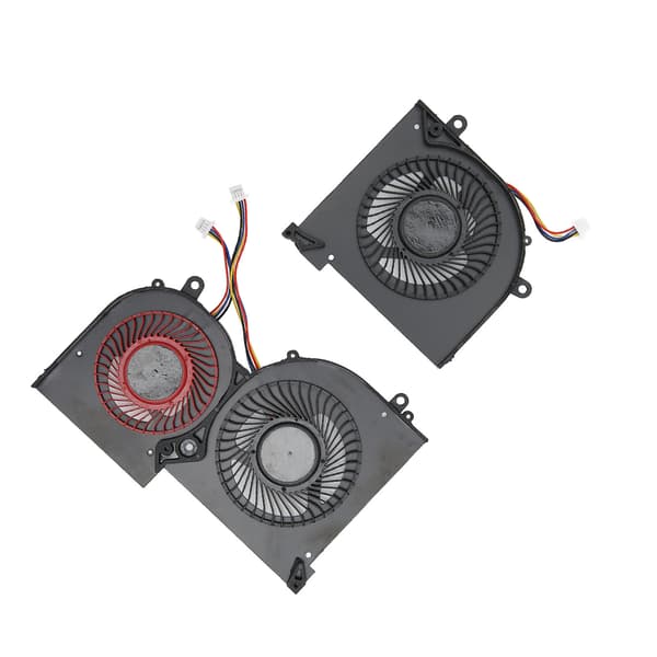 CPU GPU køleventilator 4-benet god varmeafledning bærbar køleventilator til MSI Gs65 MS 16Q2 til 16q2 Cpu Cw til 16q2 Gpu Cw CPU+GPU